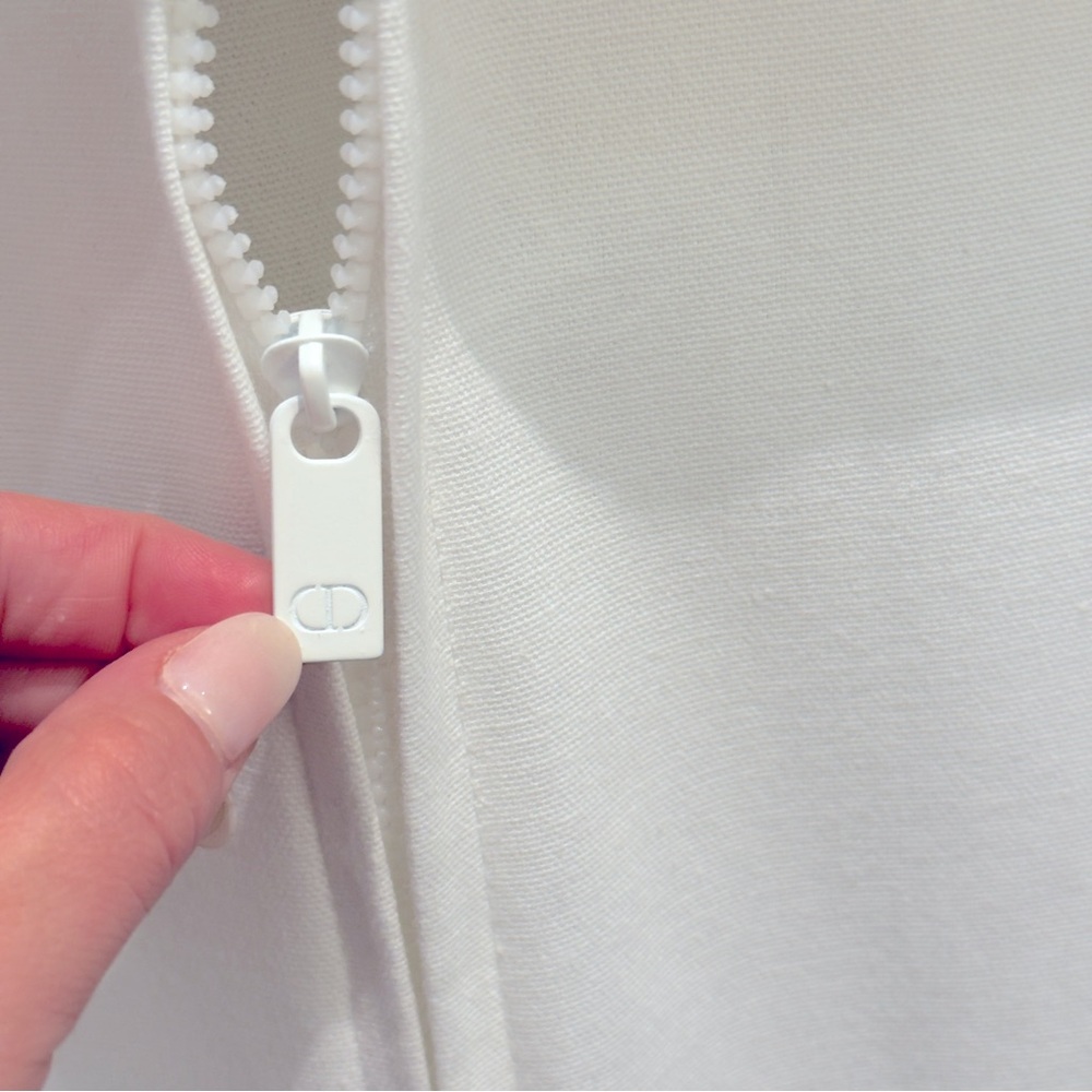 Dior Large White Garment Bag Cotton 4 Feet x 2 Feet - Picture 6 of 8